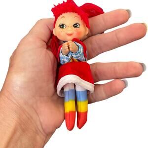 Rainbow Brite Hugger Clip On Pencil Hugger Vintage Rare Retro Doll Collectible